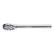 PFERD TOOLS Hartmetall Hochleistungsfrässtift ALLROUND Tropfen TRE Ø06x10mm Schaft-Ø 3 mm universal grob