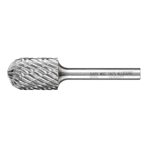 PFERD TOOLS Hartmetall Hochleistungsfrässtift ALLROUND Walzenrund WRC Ø 16x25mm Schaft-Ø 6mm universal grob