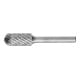 PFERD TOOLS Hartmetall Hochleistungsfrässtift ALLROUND Walzenrund WRC Ø 12x25mm Schaft-Ø 6mm universal grob