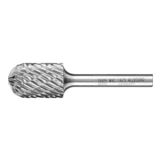 PFERD TOOLS Hartmetall Hochleistungsfrässtift ALLROUND Walzenrund WRC Ø 16x25mm Schaft-Ø 6mm universal grob