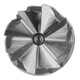 PFERD TOOLS Hartmetall Hochleistungsfrässtift ALLROUND Zylinder ZYAS stirn Ø 06x16mm Schaft-Ø 6mm universal grob
