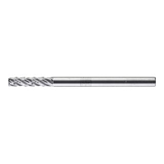 PFERD TOOLS Hartmetall Hochleistungsfrässtift ALLROUND Zylinder  ZYAS stirnverzahnt Ø03x13mm Schaft-Ø 3mm universal grob