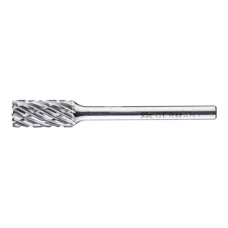 PFERD TOOLS Hartmetall Hochleistungsfrässtift ALLROUND Zylinder  ZYAS stirnverzahnt Ø06x16mm Schaft-Ø 3 mm universal grob
