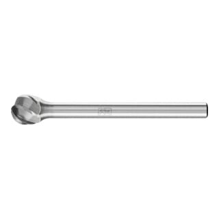 PFERD TOOLS Hartmetall Hochleistungsfrässtift ALU Kugel KUD Ø 06x05mm Schaft-Ø 3mm für Alu/NE Metalle