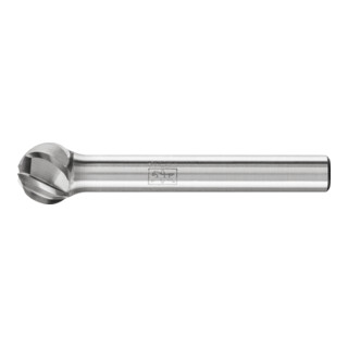 PFERD TOOLS Hartmetall Hochleistungsfrässtift ALU Kugel KUD Ø 10x09mm Schaft-Ø 6mm für Alu/NE Metalle