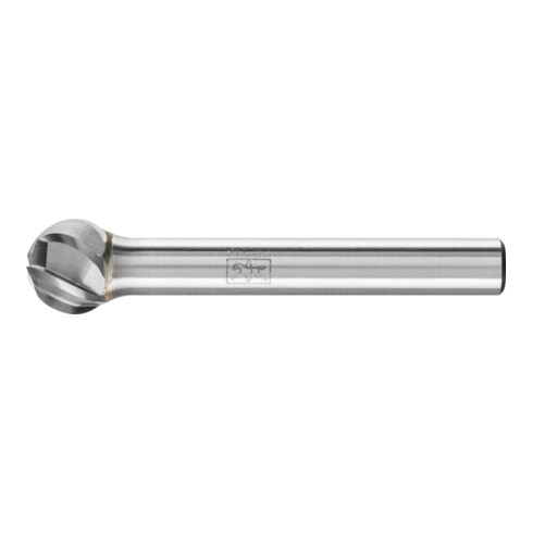 PFERD TOOLS Hartmetall Hochleistungsfrässtift ALU Kugel KUD Ø 10x09mm Schaft-Ø 6mm für Alu/NE Metalle