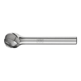 PFERD TOOLS Hartmetall Hochleistungsfrässtift ALU Kugel KUD Ø 12x10mm Schaft-Ø 6mm für Alu/NE Metalle