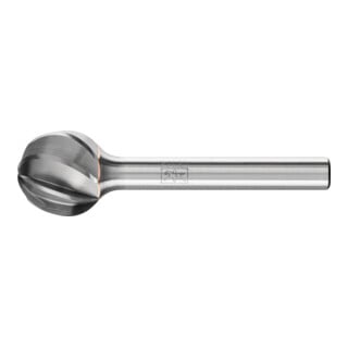 PFERD TOOLS Hartmetall Hochleistungsfrässtift ALU Kugel KUD Ø 16x14mm Schaft-Ø 6mm für Alu/NE Metalle