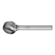 PFERD TOOLS Hartmetall Hochleistungsfrässtift ALU Kugel KUD Ø 16x14mm Schaft-Ø 6mm für Alu/NE Metalle
