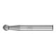 PFERD TOOLS Hartmetall Hochleistungsfrässtift ALU Kugel KUD Ø 06x05mm Schaft-Ø 6mm für Alu/NE Metalle