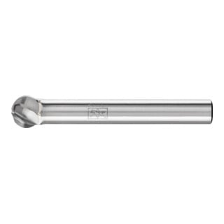 PFERD TOOLS Hartmetall Hochleistungsfrässtift ALU Kugel KUD Ø 08x07mm Schaft-Ø 6mm für Alu/NE Metalle