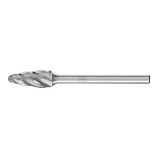 PFERD TOOLS Hartmetall Hochleistungsfrässtift ALU Rundbogen RBF Ø 06x13mm Schaft-Ø 3mm für Alu/NE Metalle