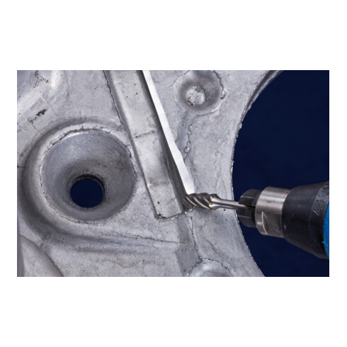 PFERD TOOLS Hartmetall Hochleistungsfrässtift ALU Rundbogen RBF Ø 06x13mm Schaft-Ø 3mm für Alu/NE Metalle