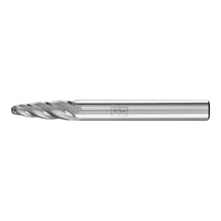PFERD TOOLS Hartmetall Hochleistungsfrässtift ALU Rundbogen RBF Ø 06x18mm Schaft-Ø 6mm für Alu/NE Metalle