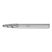 PFERD TOOLS Hartmetall Hochleistungsfrässtift ALU Rundbogen RBF Ø 06x18mm Schaft-Ø 6mm für Alu/NE Metalle