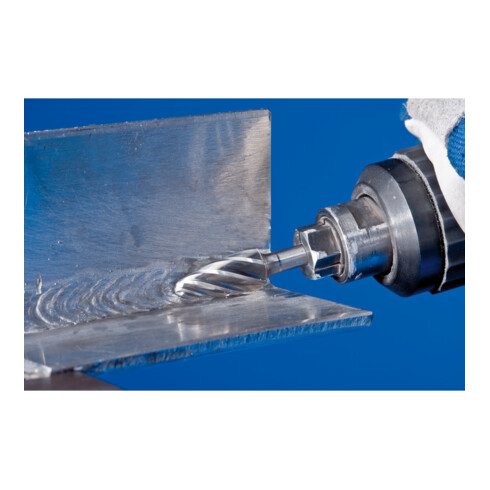 PFERD TOOLS Hartmetall Hochleistungsfrässtift ALU Rundbogen RBF Ø 12x25mm Schaft-Ø 6mm für Alu/NE Metalle