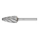 PFERD TOOLS Hartmetall Hochleistungsfrässtift ALU Rundbogen RBF Ø 16x30mm Schaft-Ø 6mm für Alu/NE Metalle-1