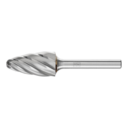 PFERD TOOLS Hartmetall Hochleistungsfrässtift ALU Rundbogen RBF Ø 16x30mm Schaft-Ø 6mm für Alu/NE Metalle