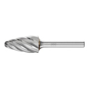 PFERD TOOLS Hartmetall Hochleistungsfrässtift ALU Rundbogen RBF Ø 16x30mm Schaft-Ø 6mm für Alu/NE Metalle