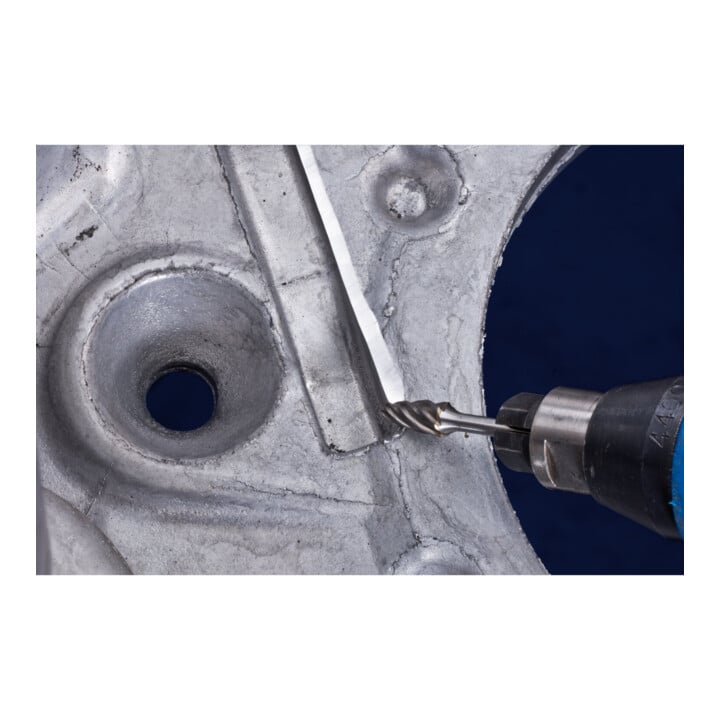 PFERD TOOLS Hartmetall Hochleistungsfrässtift ALU Rundbogen RBF Ø 06x13mm Schaft-Ø 3mm für Alu/NE Metalle