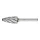 PFERD TOOLS Hartmetall Hochleistungsfrässtift ALU Rundbogen RBF Ø 16x30mm Schaft-Ø 6mm für Alu/NE Metalle