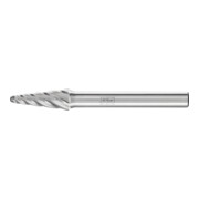 PFERD TOOLS Hartmetall Hochleistungsfrässtift ALU Rundkegel KEL Ø 08x20mm Schaft-Ø 6mm für Alu/NE Metalle