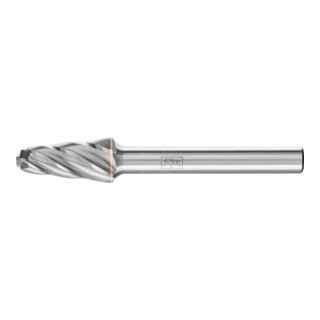 PFERD TOOLS Hartmetall Hochleistungsfrässtift ALU Rundkegel KEL Ø 10x20mm Schaft-Ø 6mm für Alu/NE Metalle
