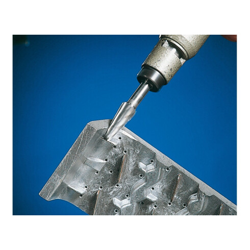 PFERD TOOLS Hartmetall Hochleistungsfrässtift  ALU Rundkegel KEL Ø 12x30mm Schaft-Ø 6mm für Alu/NE Metalle HICOAT