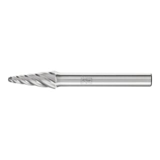 PFERD TOOLS Hartmetall Hochleistungsfrässtift ALU Rundkegel KEL Ø 08x20mm Schaft-Ø 6mm für Alu/NE Metalle