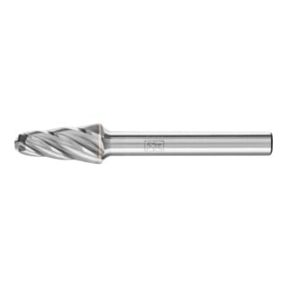 PFERD TOOLS Hartmetall Hochleistungsfrässtift ALU Rundkegel KEL Ø 10x20mm Schaft-Ø 6mm für Alu/NE Metalle