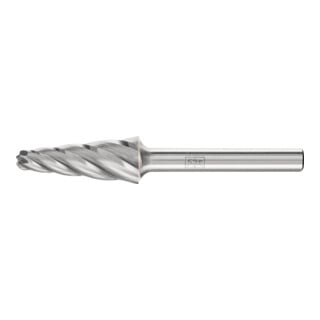 PFERD TOOLS Hartmetall Hochleistungsfrässtift ALU Rundkegel KEL Ø 12x30mm Schaft-Ø 6mm für Alu/NE Metalle