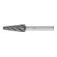 PFERD TOOLS Hartmetall Hochleistungsfrässtift ALU Rundkegel KEL Ø 12x30mm Schaft-Ø 6mm für Alu/NE Metalle HICOAT