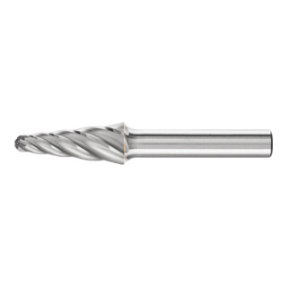 PFERD TOOLS Hartmetall Hochleistungsfrässtift ALU Rundkegel KEL Ø 12x30mm Schaft-Ø 8mm für Alu/NE Metalle