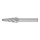PFERD TOOLS Hartmetall Hochleistungsfrässtift ALU Rundkegel KEL Ø 12x30mm Schaft-Ø 8mm für Alu/NE Metalle