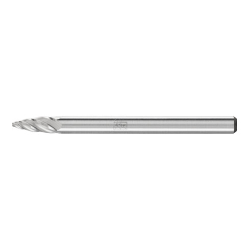 PFERD TOOLS Hartmetall Hochleistungsfrässtift ALU Spitzbogen SPG Ø 03x07mm Schaft-Ø 3mm für Alu/NE Metalle