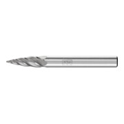 PFERD TOOLS Hartmetall Hochleistungsfrässtift ALU Spitzbogen SPG Ø 06x18mm Schaft-Ø 6mm für Alu/NE Metalle