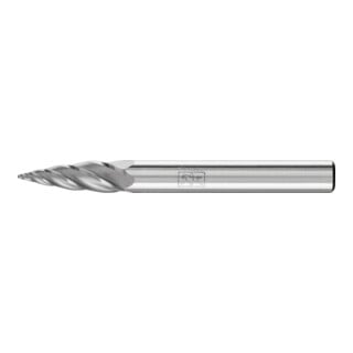 PFERD TOOLS Hartmetall Hochleistungsfrässtift ALU Spitzbogen SPG Ø 06x18mm Schaft-Ø 6mm für Alu/NE Metalle