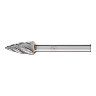 PFERD TOOLS Hartmetall Hochleistungsfrässtift ALU Spitzbogen SPG Ø 10x20mm Schaft-Ø 6mm für Alu/NE Metalle