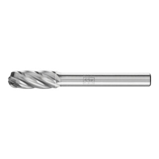 PFERD TOOLS Hartmetall Hochleistungsfrässtift ALU Walzenrund WRC Ø 08x20mm Schaft-Ø 6mm für Alu/NE Metalle