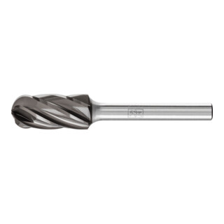 PFERD TOOLS Hartmetall Hochleistungsfrässtift  ALU Walzenrund WRC Ø 12x25mm Schaft-Ø 6mm für Alu/NE Metalle HICOAT