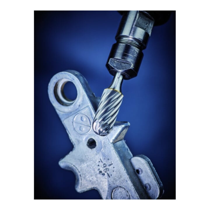 PFERD TOOLS Hartmetall Hochleistungsfrässtift ALU Walzenrund WRC Ø 06x13mm Schaft-Ø 3mm für Alu/NE Metalle