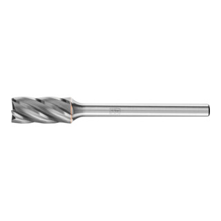 PFERD TOOLS Hartmetall Hochleistungsfrässtift ALU Zylinder ZYAS stirn Ø 06x13 mm Schaft-Ø 3 mm Alu/NE Metal