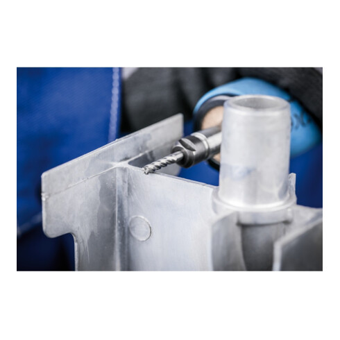 PFERD TOOLS Hartmetall Hochleistungsfrässtift ALU Zylinder ZYAS stirn Ø 06x16 mm Schaft-Ø 6 mm Alu/NE Metal