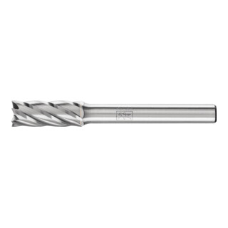 PFERD TOOLS Hartmetall Hochleistungsfrässtift ALU Zylinder ZYAS stirn Ø 08x20mm Schaft-Ø 6 mm Alu/NE Metal