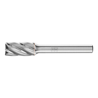 PFERD TOOLS Hartmetall Hochleistungsfrässtift ALU Zylinder ZYAS stirn Ø 10x20mm Schaft-Ø 6 mm Alu/NE Metal