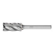 PFERD TOOLS Hartmetall Hochleistungsfrässtift ALU Zylinder ZYAS stirn Ø 12x25 mm Schaft-Ø 6 mm Alu/NE Metal