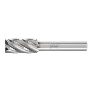PFERD TOOLS Hartmetall Hochleistungsfrässtift ALU Zylinder ZYAS stirn Ø 12x25 mm Schaft-Ø 8 mm Alu/NE Metal