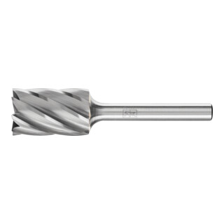PFERD TOOLS Hartmetall Hochleistungsfrässtift ALU Zylinder ZYAS stirn Ø 16x25 mm Schaft-Ø 6 mm Alu/NE Metal