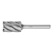 PFERD TOOLS Hartmetall Hochleistungsfrässtift ALU Zylinder ZYAS stirn Ø 16x25 mm Schaft-Ø 6 mm Alu/NE Metal