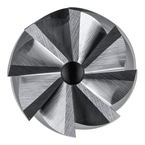 PFERD TOOLS Hartmetall Hochleistungsfrässtift ALU Zylinder ZYAS stirn Ø 16x25 mm Schaft-Ø 6 mm Alu/NE Metal